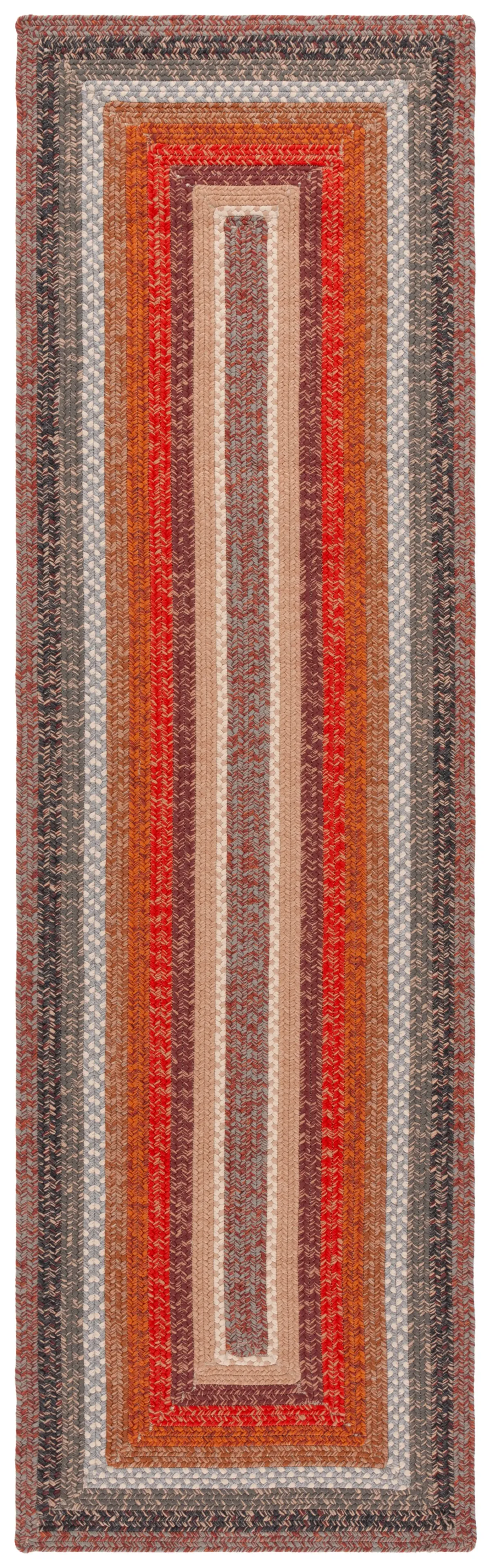 BRAIDED Hand Woven 2'-3' x 8' runner