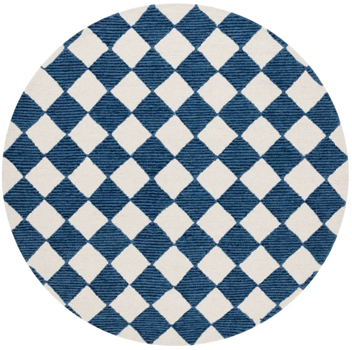 EBONY Hand Tufted 6' x 6' Round area rug