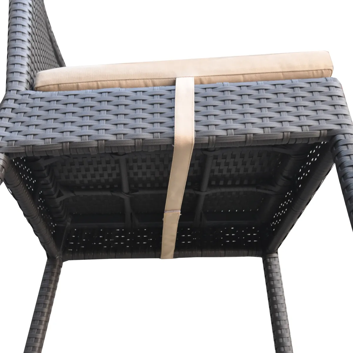 Tropez Outdoor  Wicker Bar Stool 