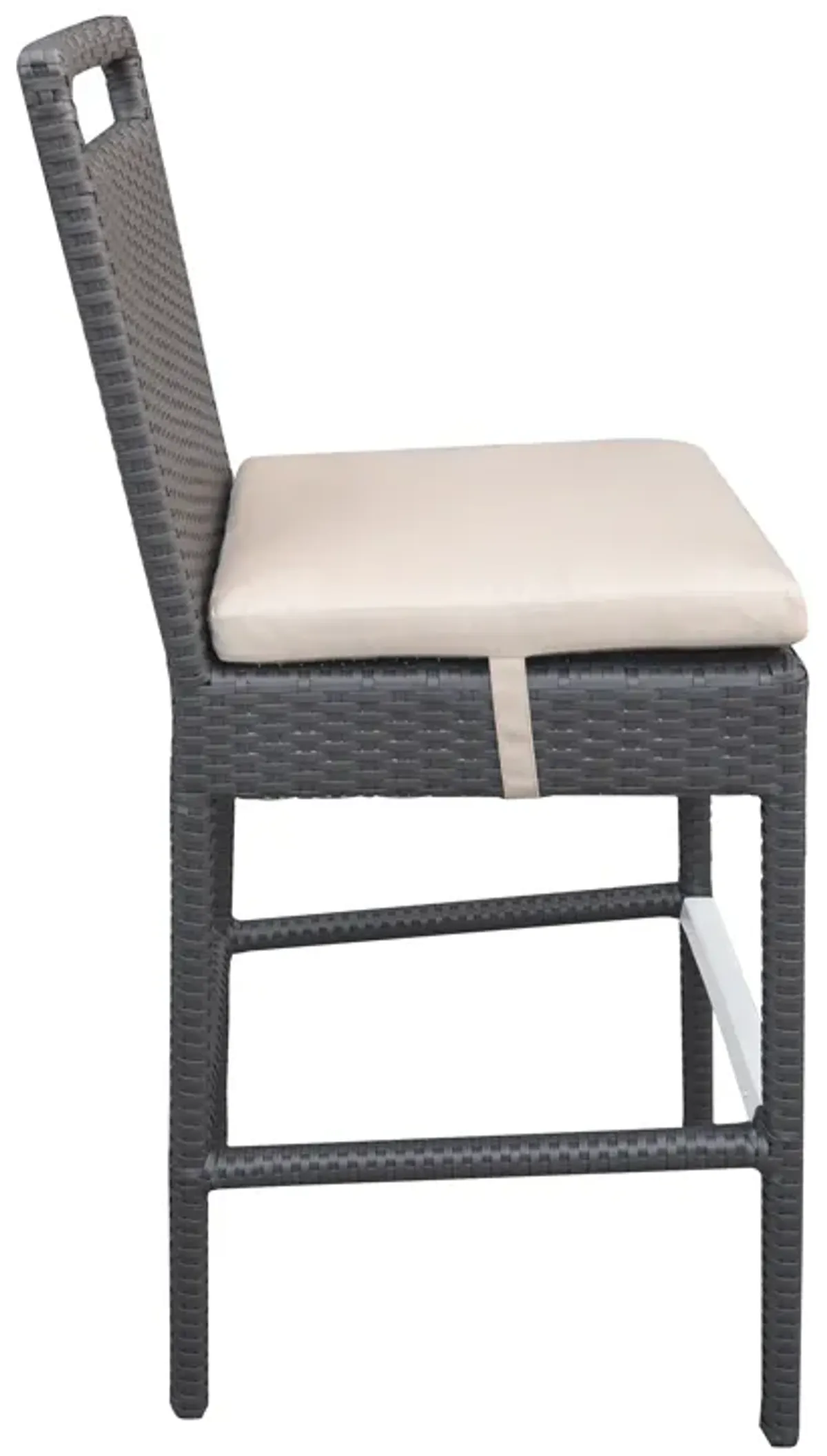 Tropez Outdoor  Wicker Bar Stool 