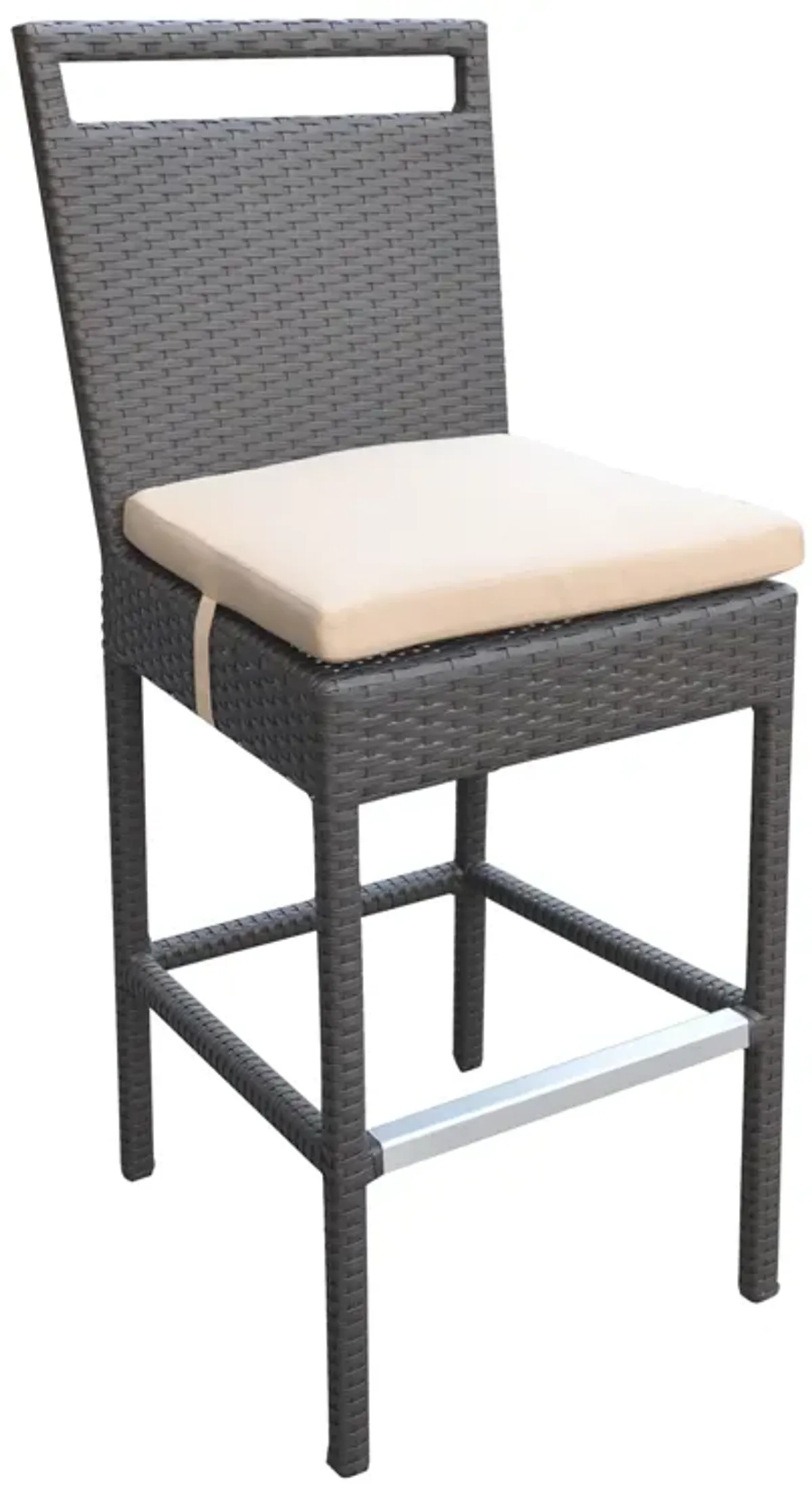 Tropez Outdoor  Wicker Bar Stool 