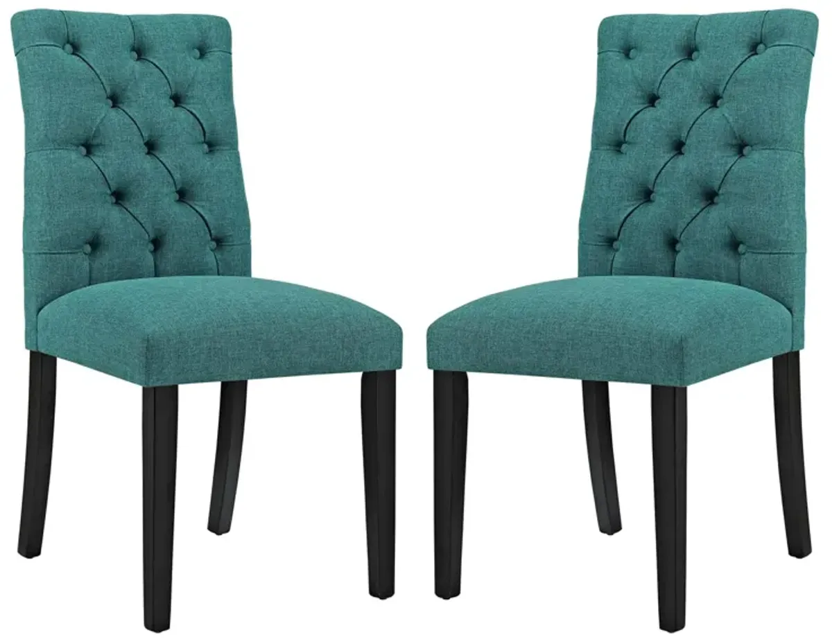 Duchess Dining Chair Fabric Set of 2