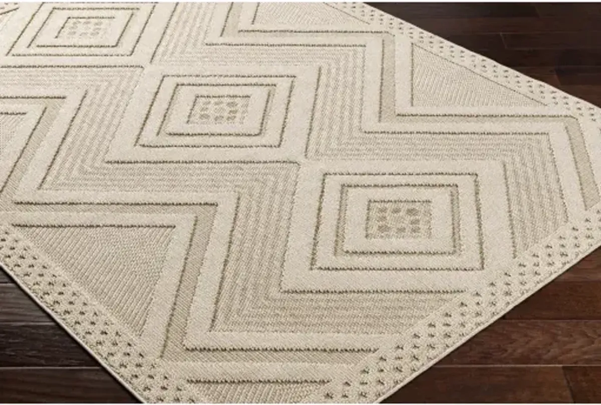 Rockport RPT-2308 2' x 2'11" Machine Woven Rug