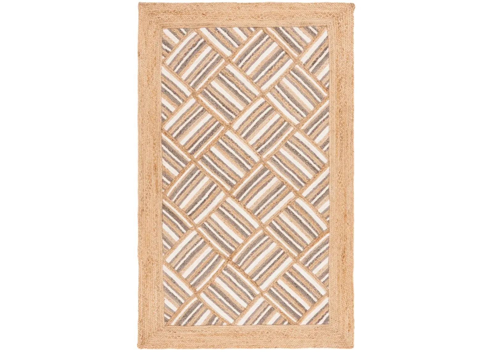 NATURAL FIBER 897 NATURAL  6' x 9' Medium Rectangle Rug