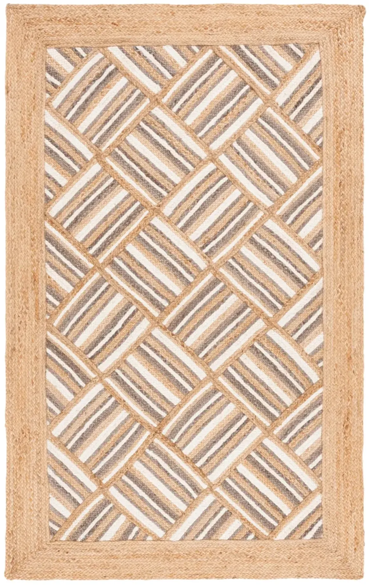 NATURAL FIBER 897 NATURAL  6' x 9' Medium Rectangle Rug