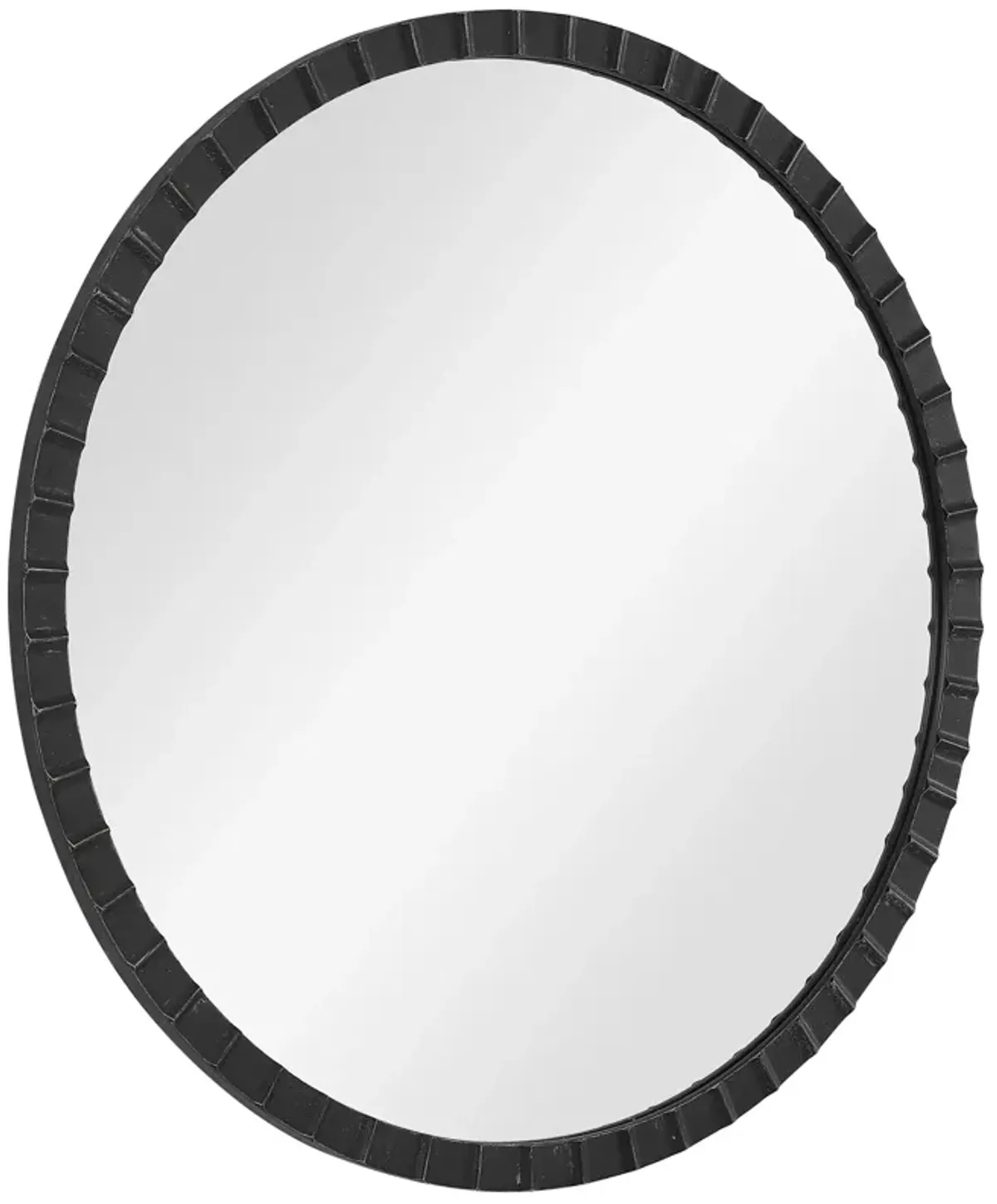 Dandridge Round Industrial Mirror