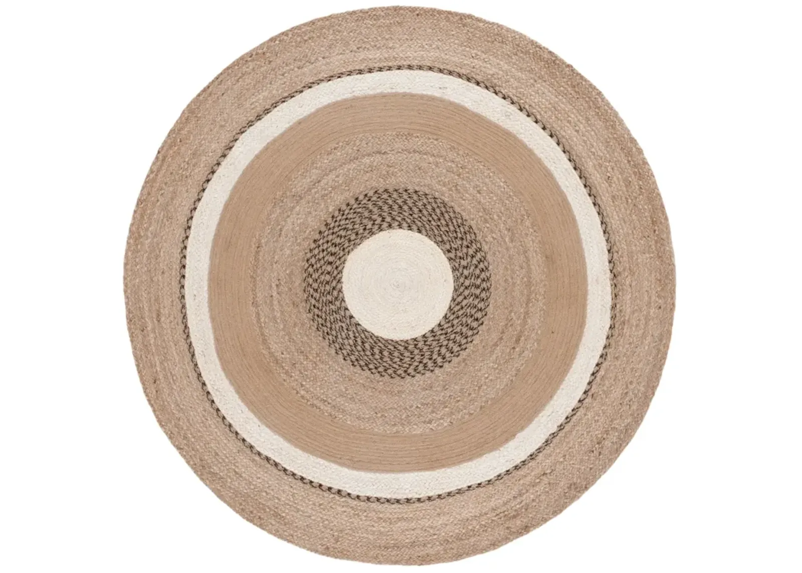 NATURAL FIBER 537 NATURAL  5' x 5' Round Round Rug