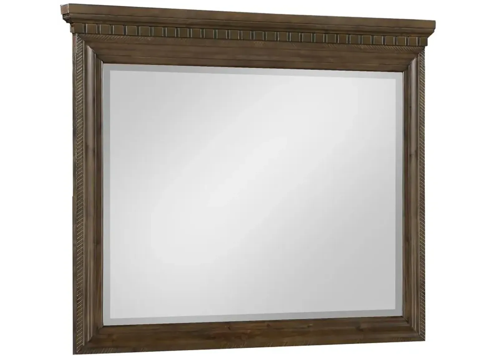 Bennington Rectangular Dresser Mirror Acacia Brown