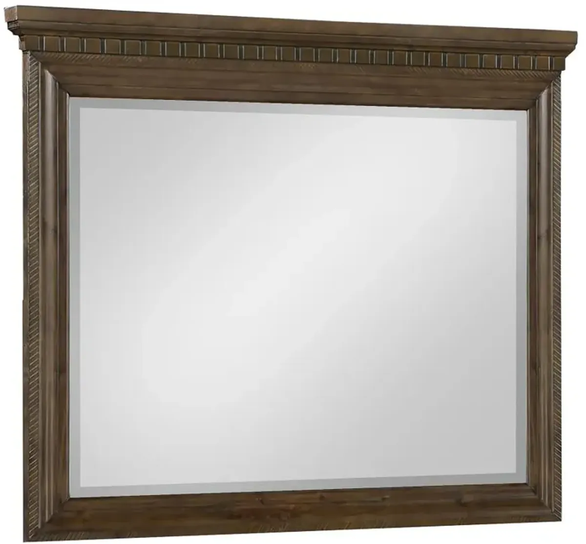 Bennington Rectangular Dresser Mirror Acacia Brown