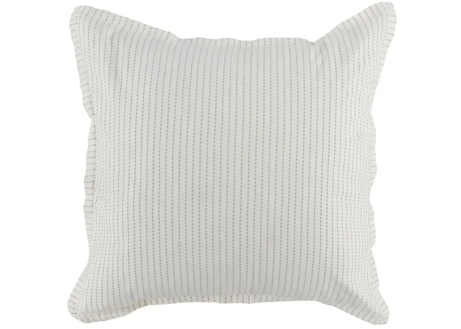 Karina Ivory Gray Euro Sham 26x26