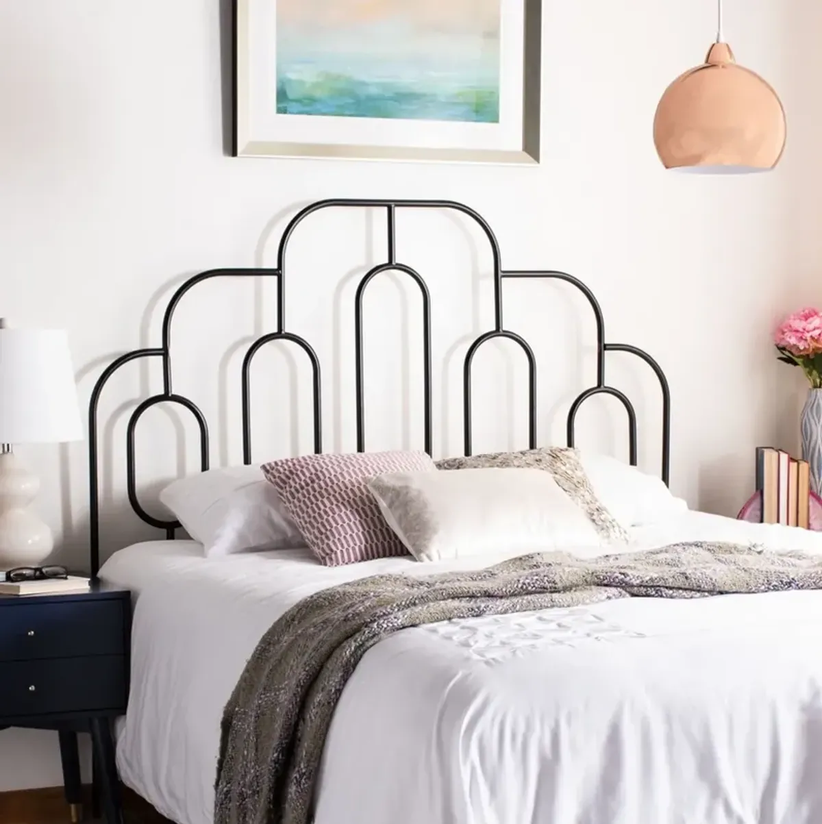 Paloma Metal Retro Headboard