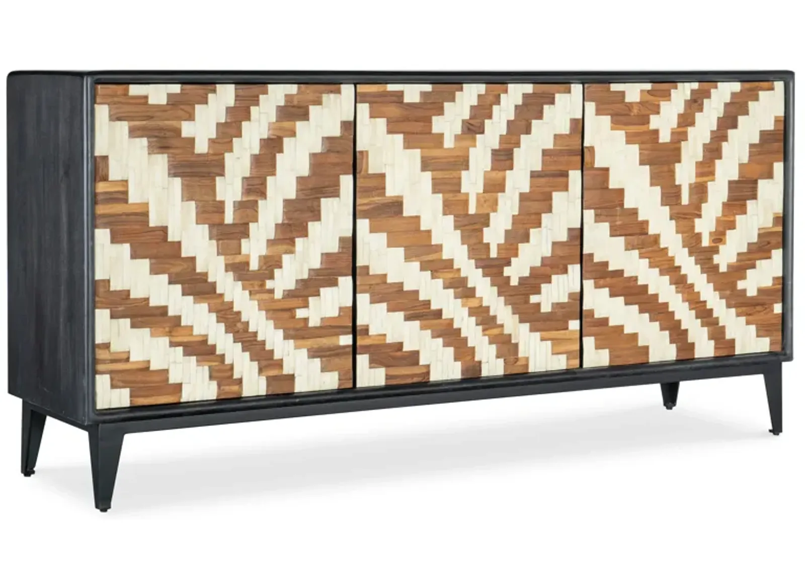 Commerce and Market Entwined Credenza