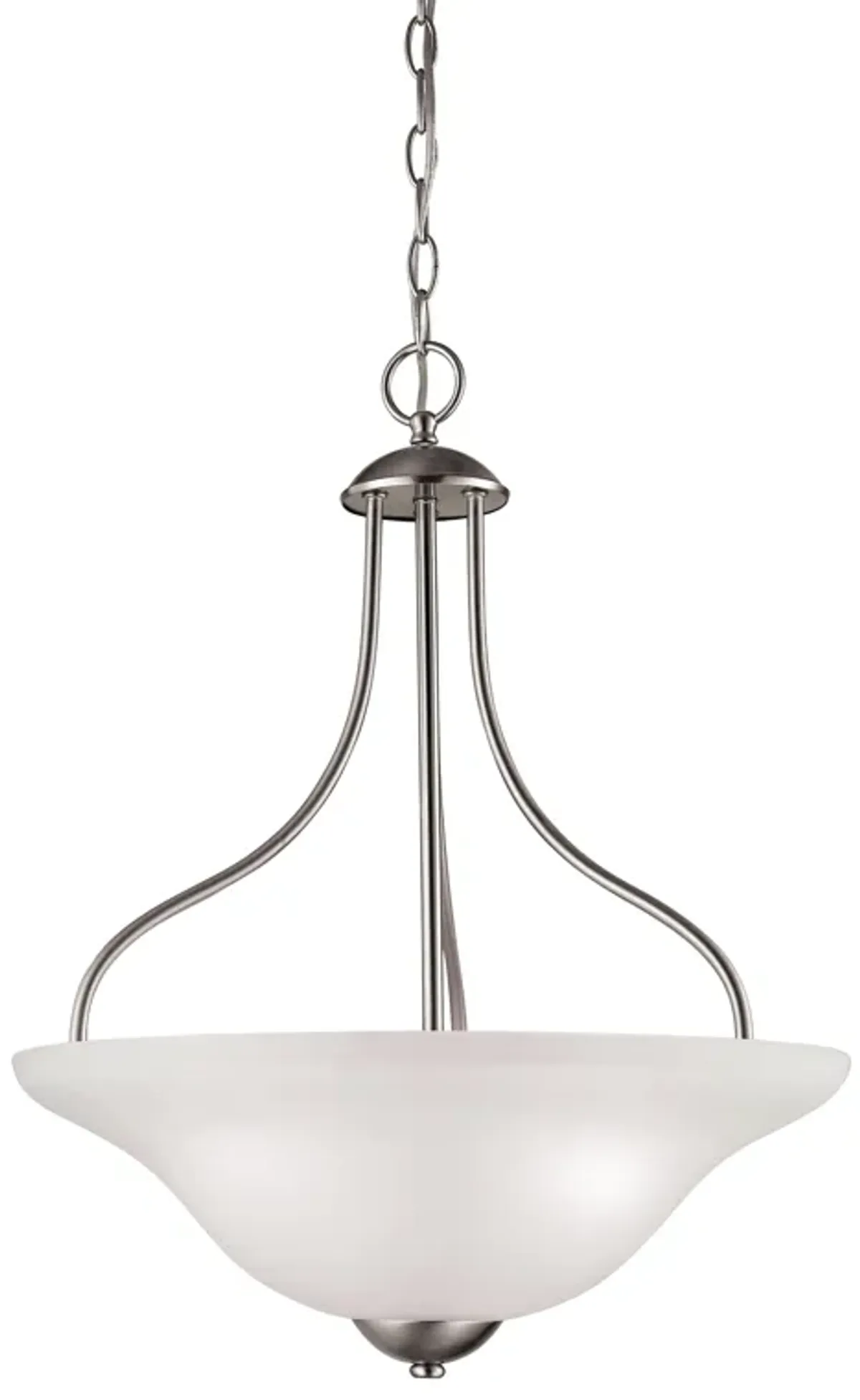 Conway 18" Wide 3-Light Pendant - Brushed Nickel