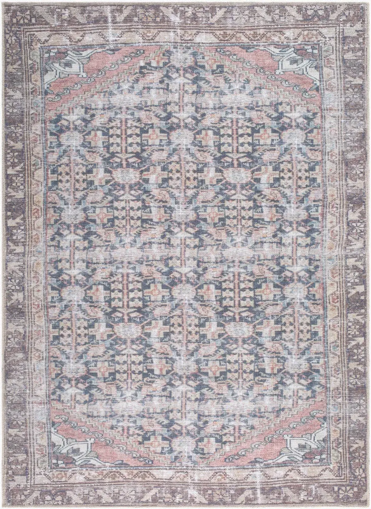Amelie 5'3" x 7'3" Machine Woven Rug