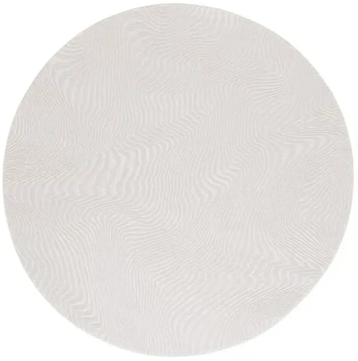 REVIVE 110 Beige  6'-7' X 6'-7' Round Round Rug