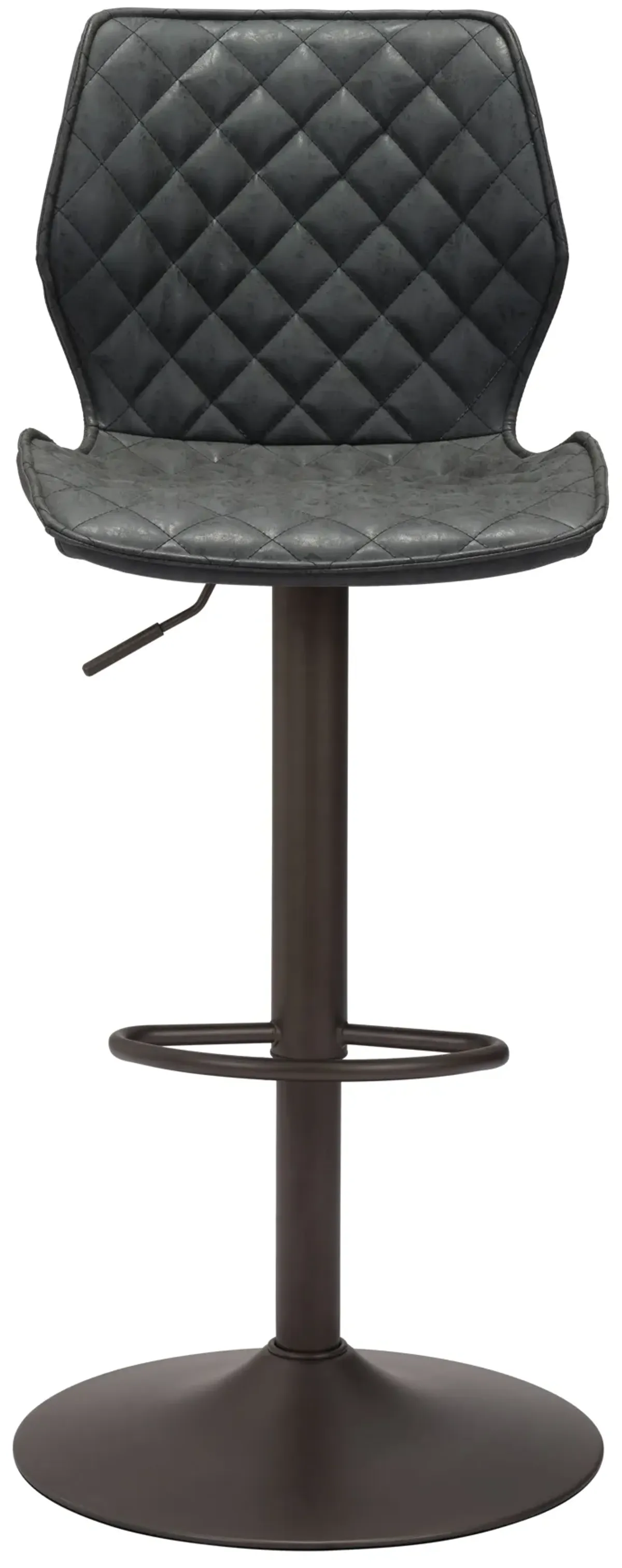 Seth Barstool Vintage Black & Dark Bronze