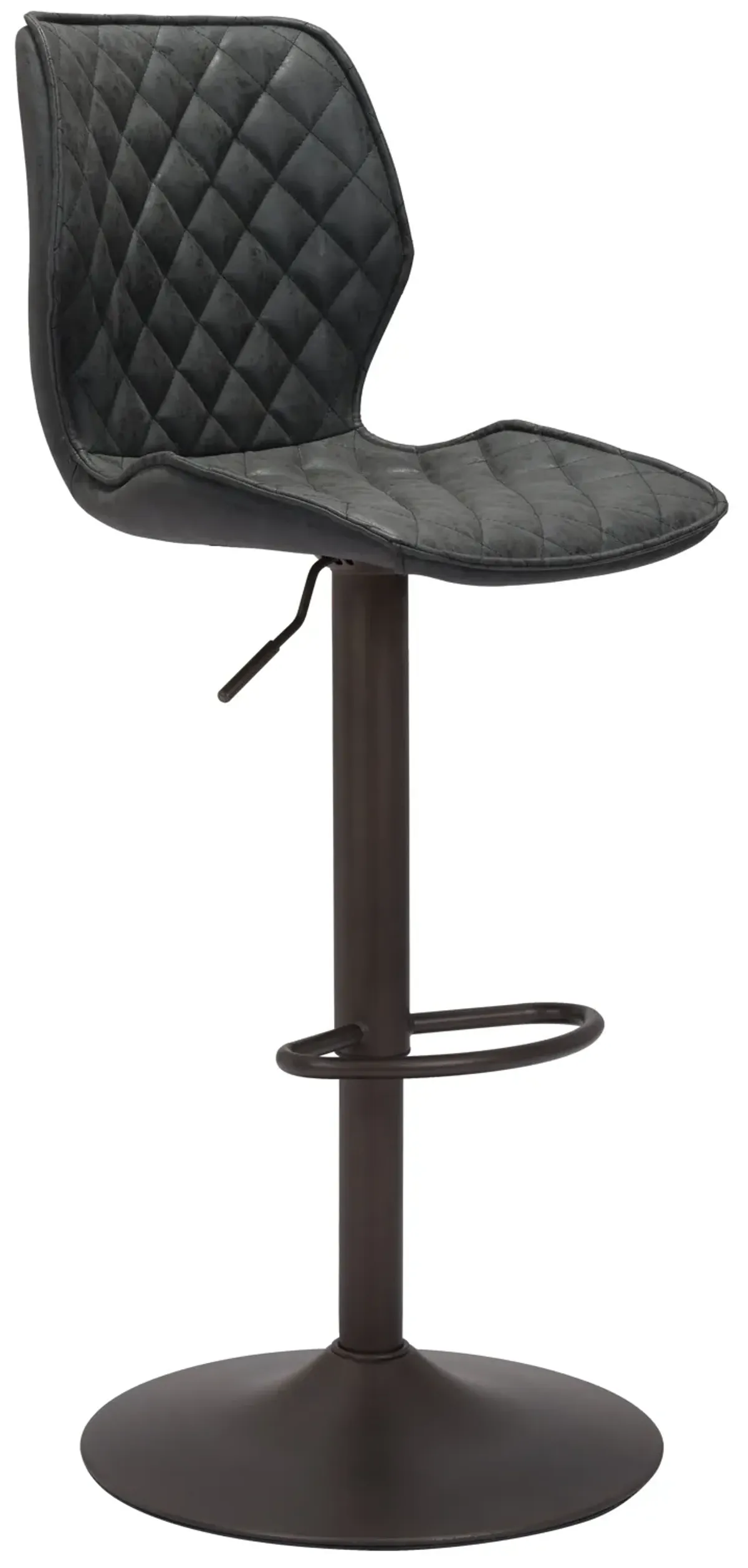 Seth Barstool Vintage Black & Dark Bronze