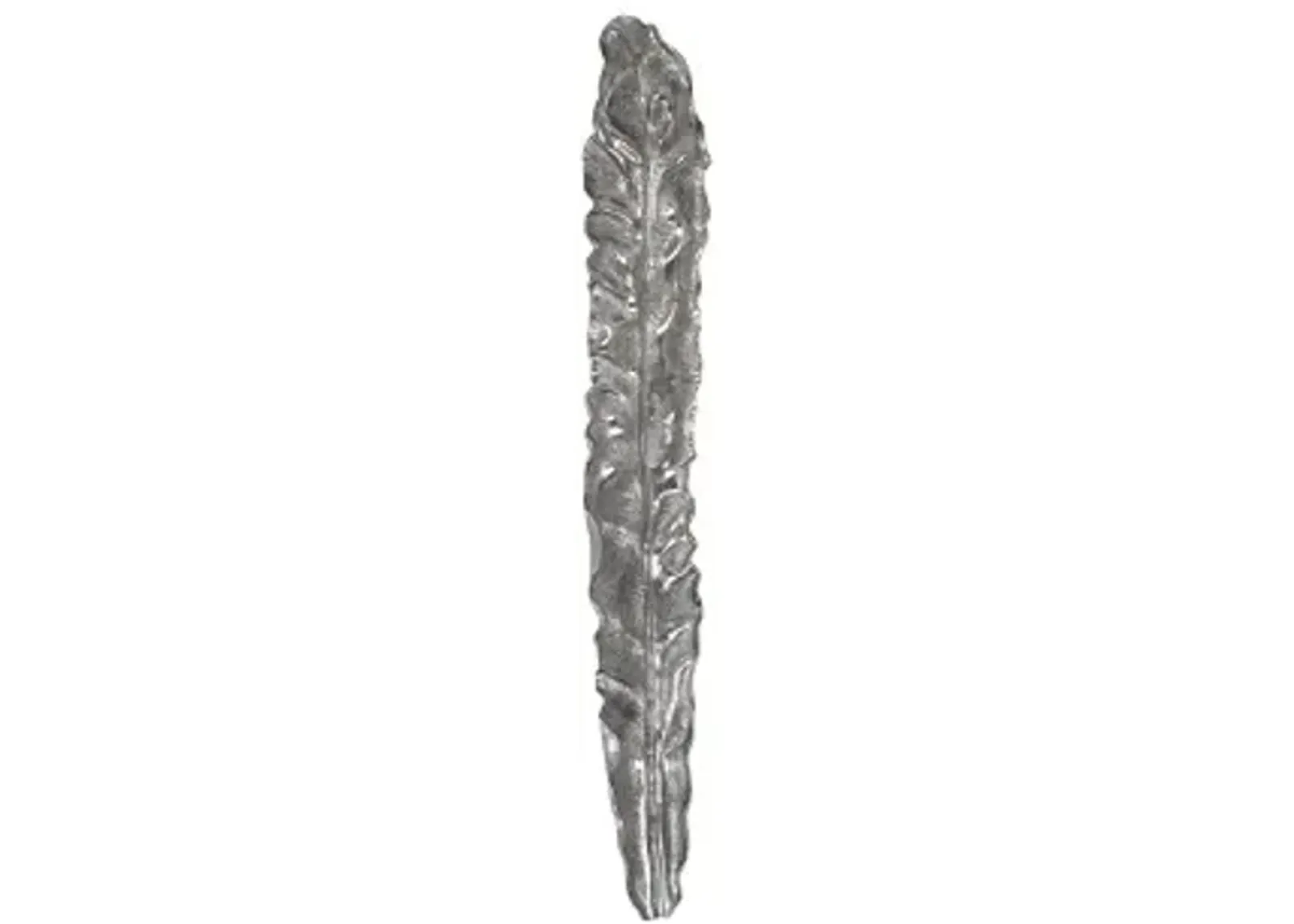 petiole wall leaf, liquid silver, colossal, version a