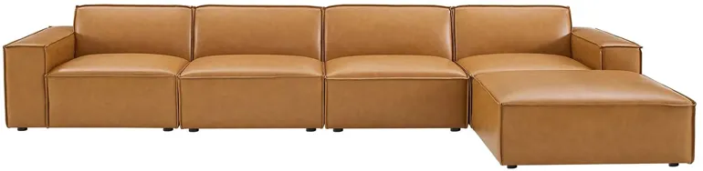 Restore 5-Piece Vegan Leather Sectional Sofa