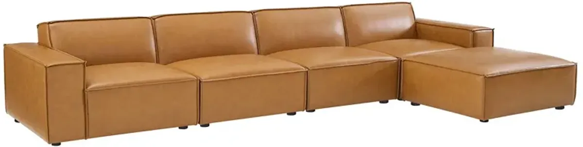 Restore 5-Piece Vegan Leather Sectional Sofa