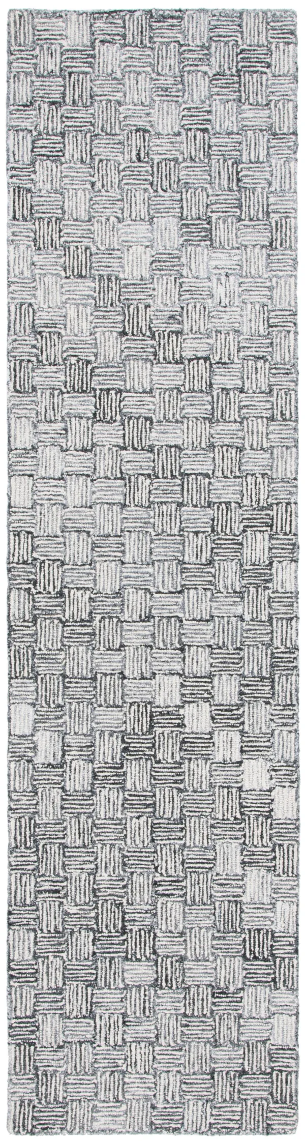 MICRO-LOOP Hand Tufted 2'-3' x 9' runner