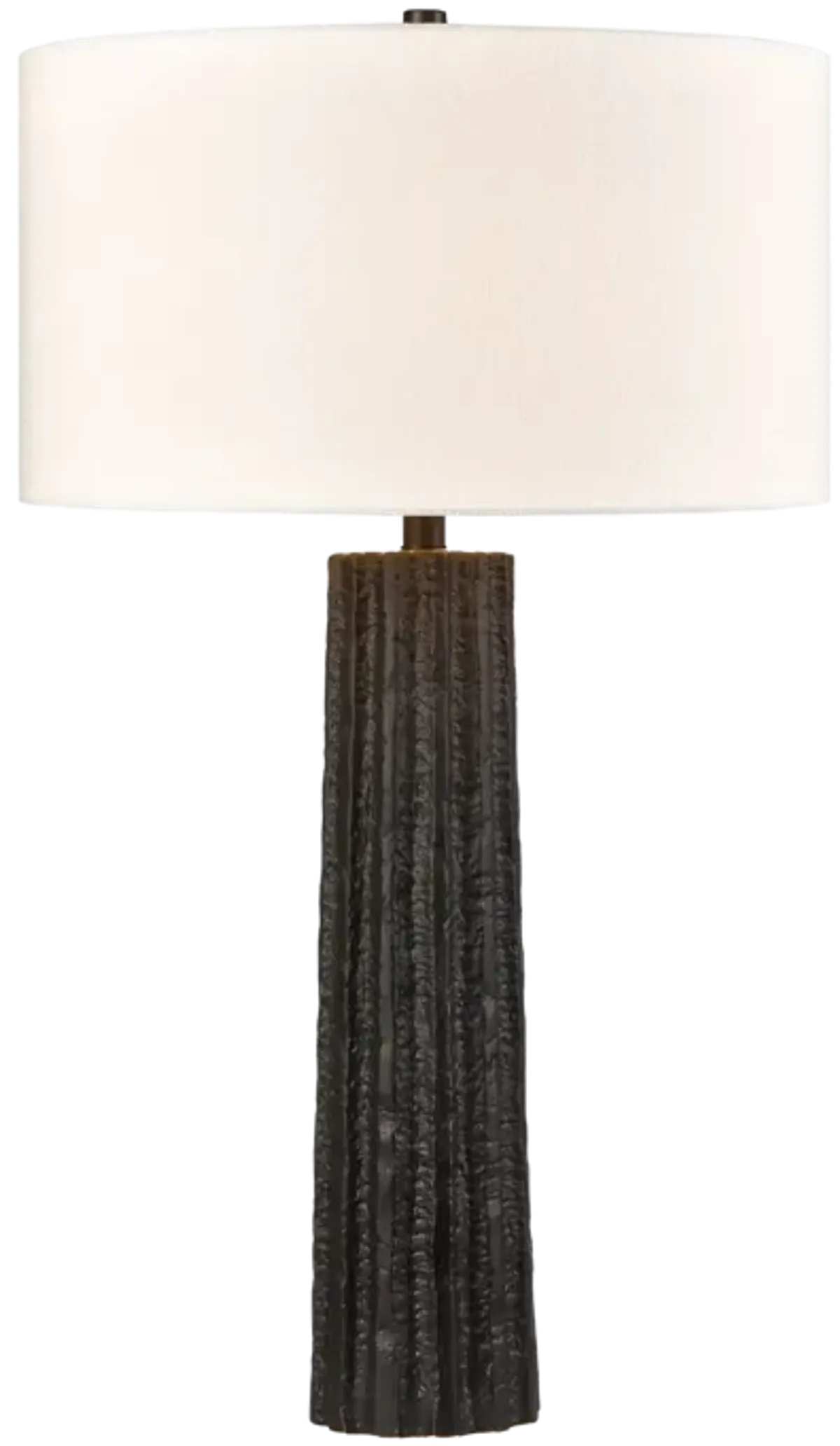 Albert 31'' High 1-Light Table Lamp - Black Glaze