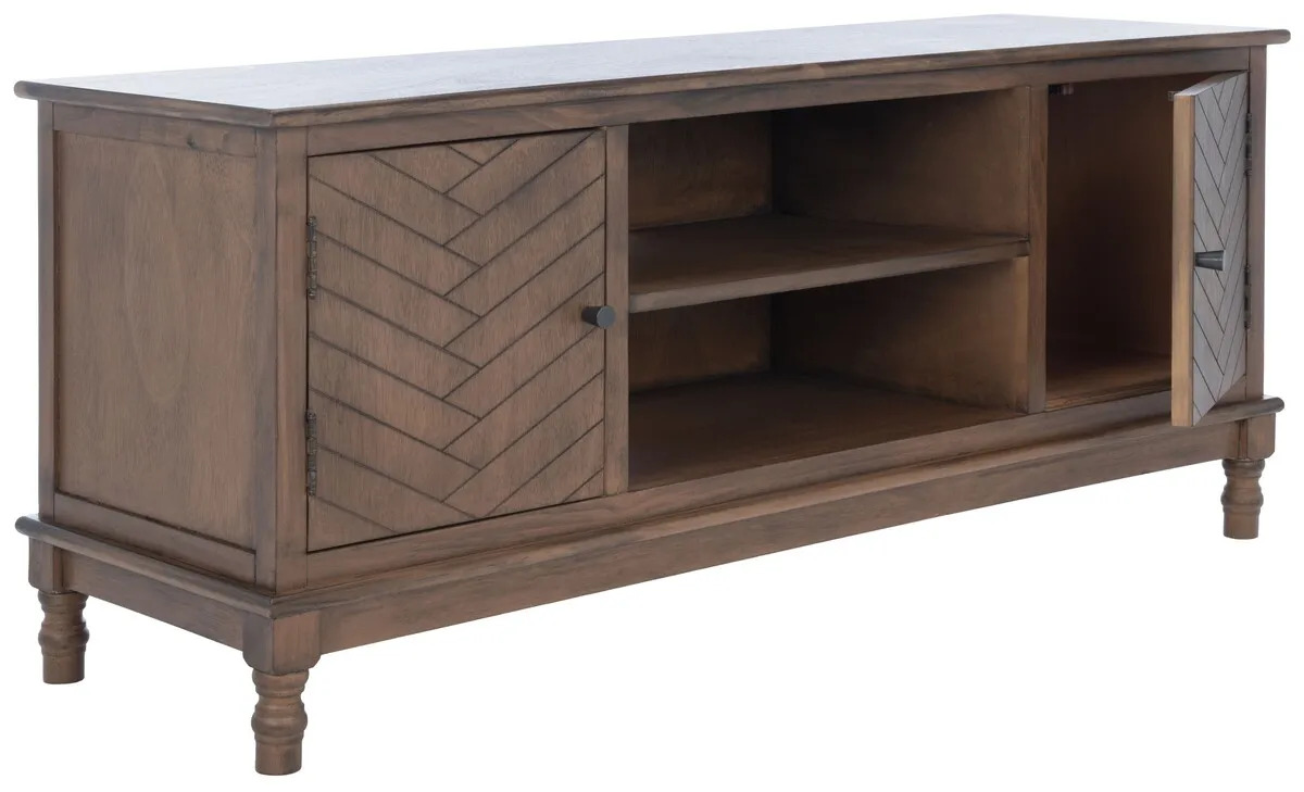 MAGNOLIA 2 DOOR 2 SHELF MEDIA STAND