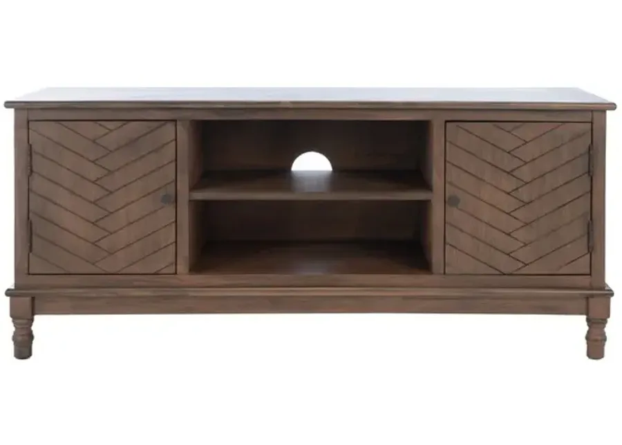 MAGNOLIA 2 DOOR 2 SHELF MEDIA STAND