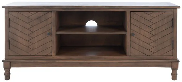 MAGNOLIA 2 DOOR 2 SHELF MEDIA STAND