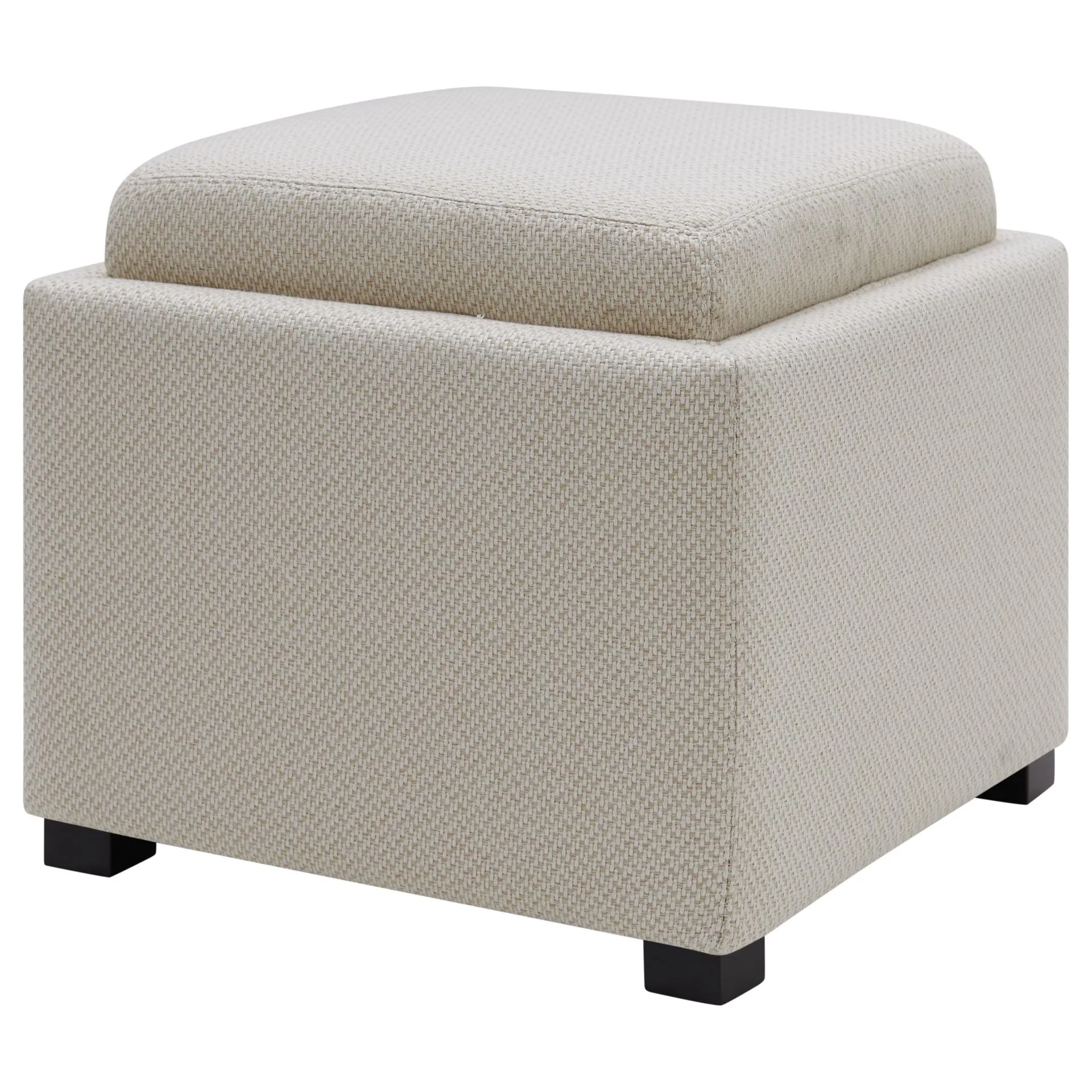 Cameron Square Storage Tray Ottoman