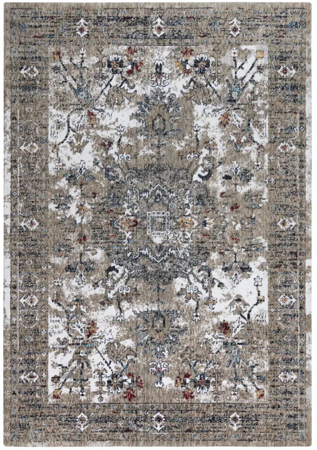 Signature Lt. Gray  Recycled Polyester 5'2" x 7'9" Rectangle Rug