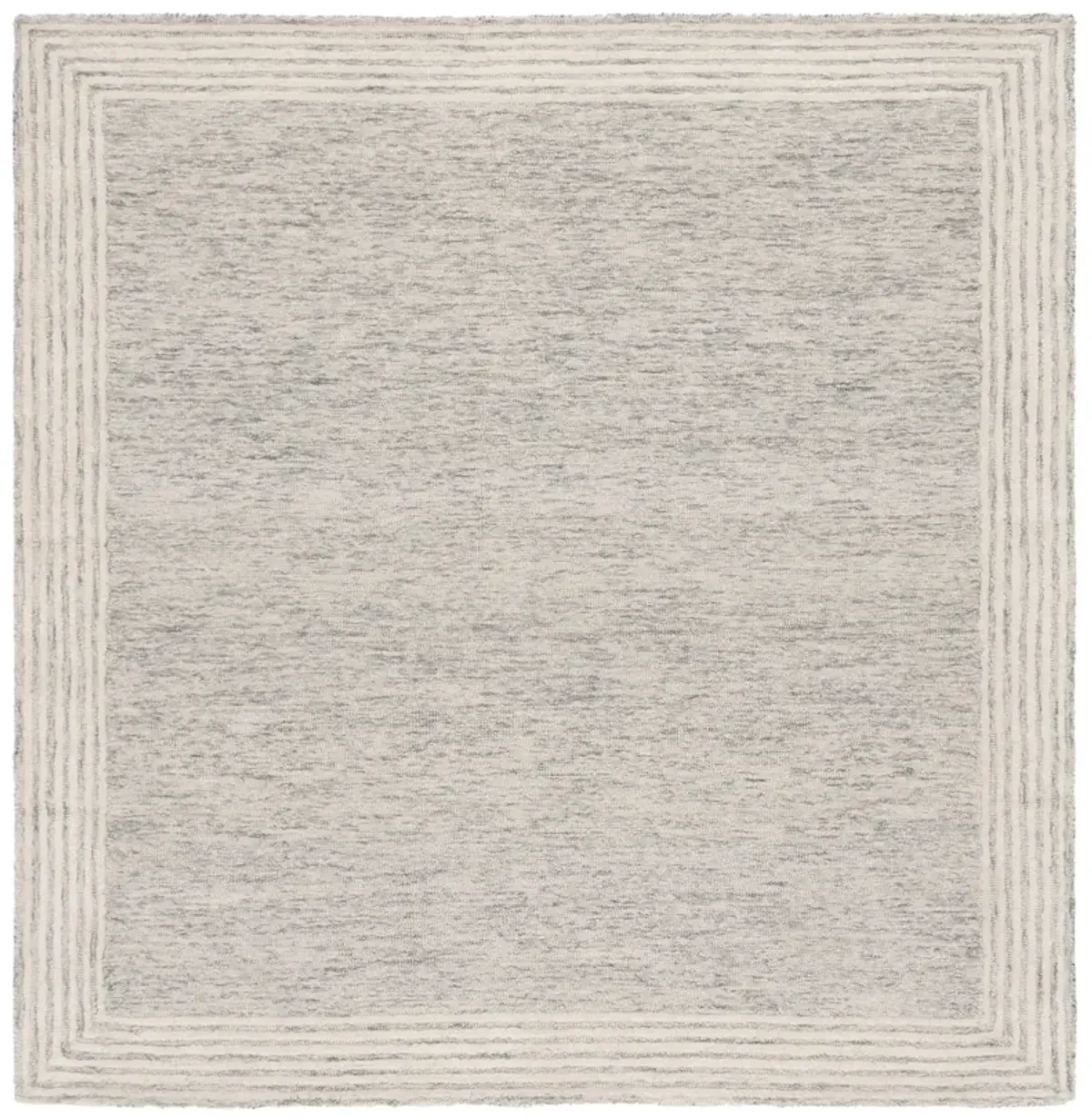 ABSTRACT Hand Tufted 6' x 6' Square area rug