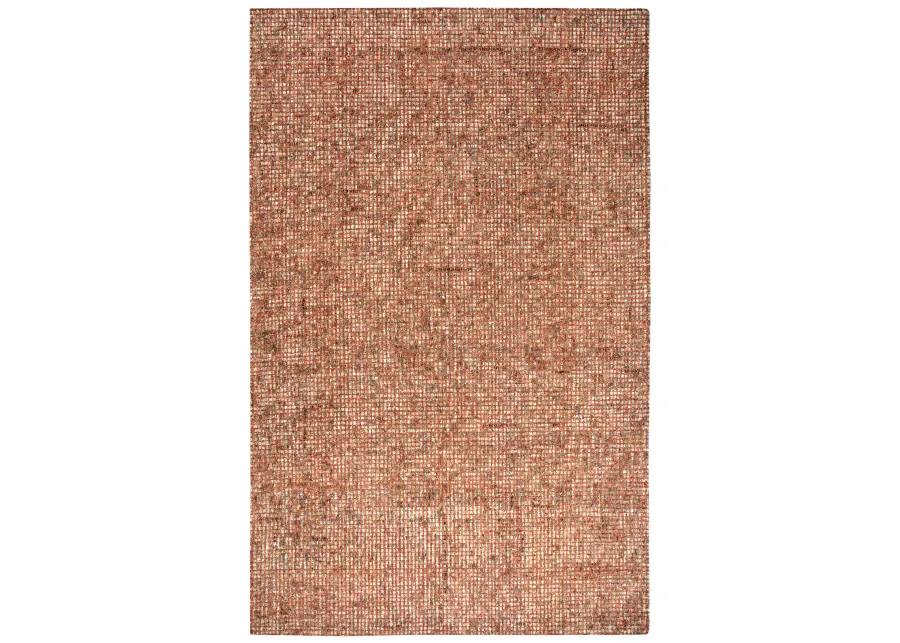 Talbot Red Tweed Wool 3' x 5' Rectangle Rug