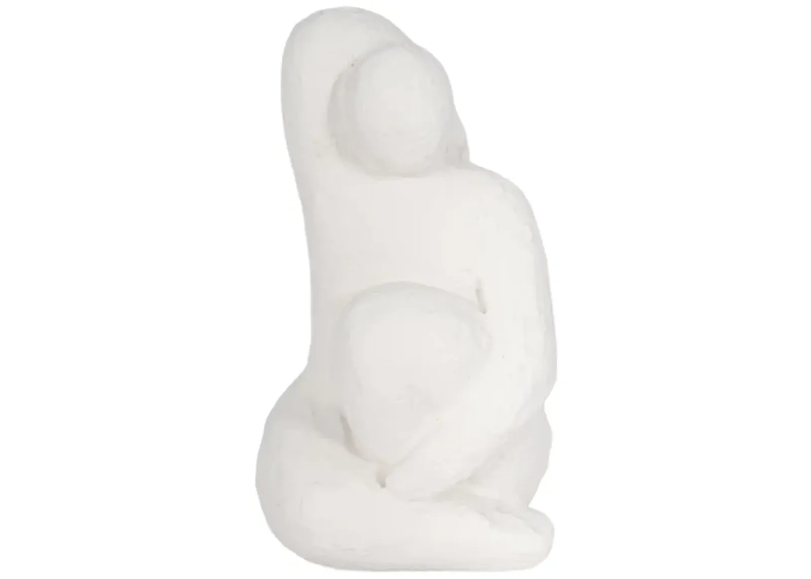 8" Raised Arm Posing Figure, White