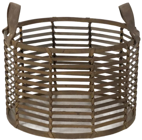 Finn Leather Basket Small