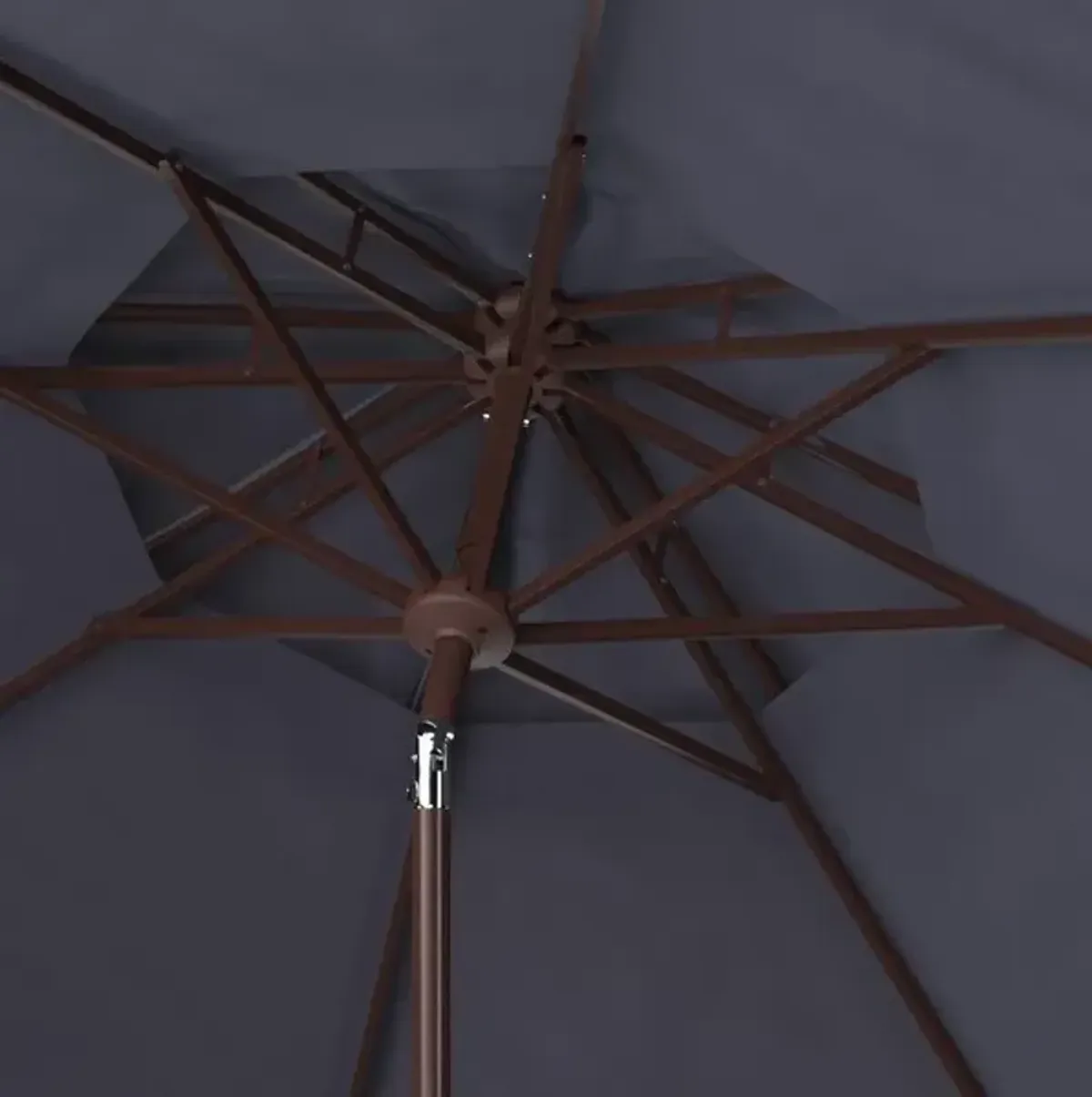 LORENIA 9FT DOUBLE TOP MARKET UMBRELLA