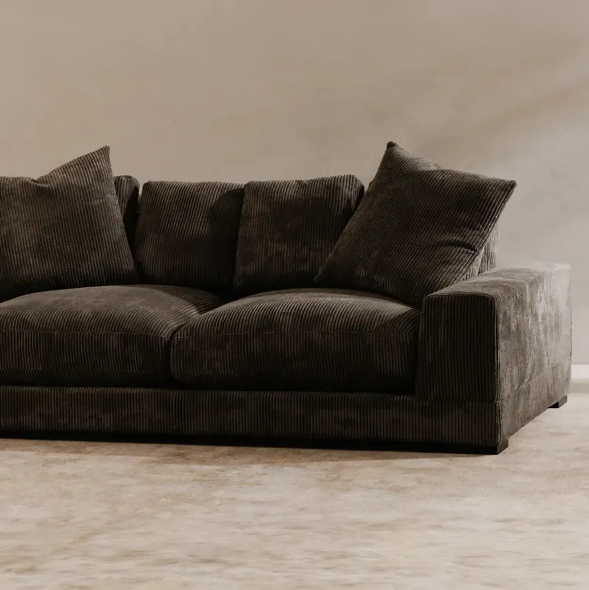 PLUNGE SOFA CHARCOAL