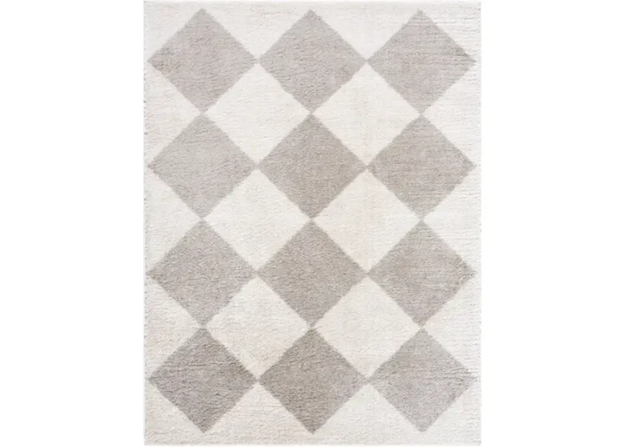 Fossay Shag FSG-2327 5'3" x 7' Machine Woven Rug