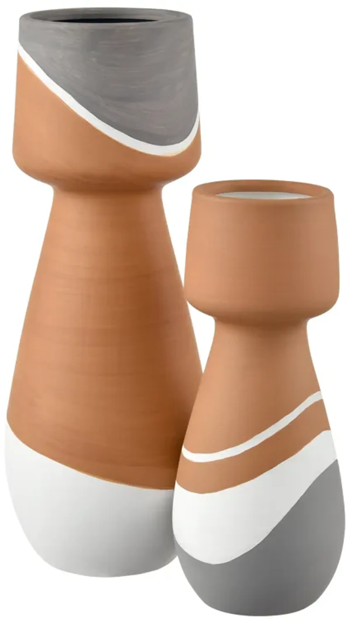 Eko Vase  -  Small Terracotta - Set of 2