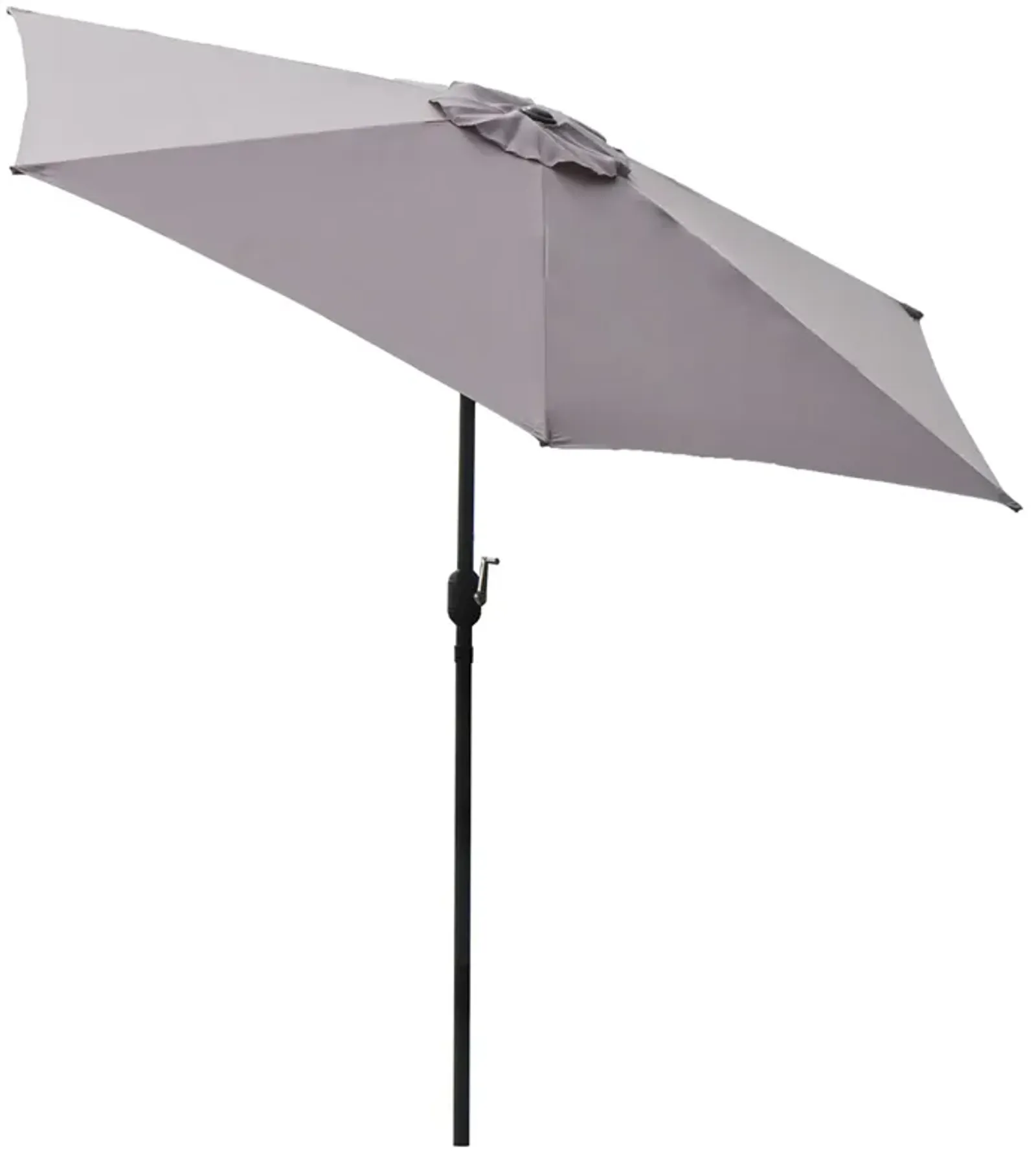 Panama Jack Grey 9 Ft Alum Patio Umbrella W/Crank