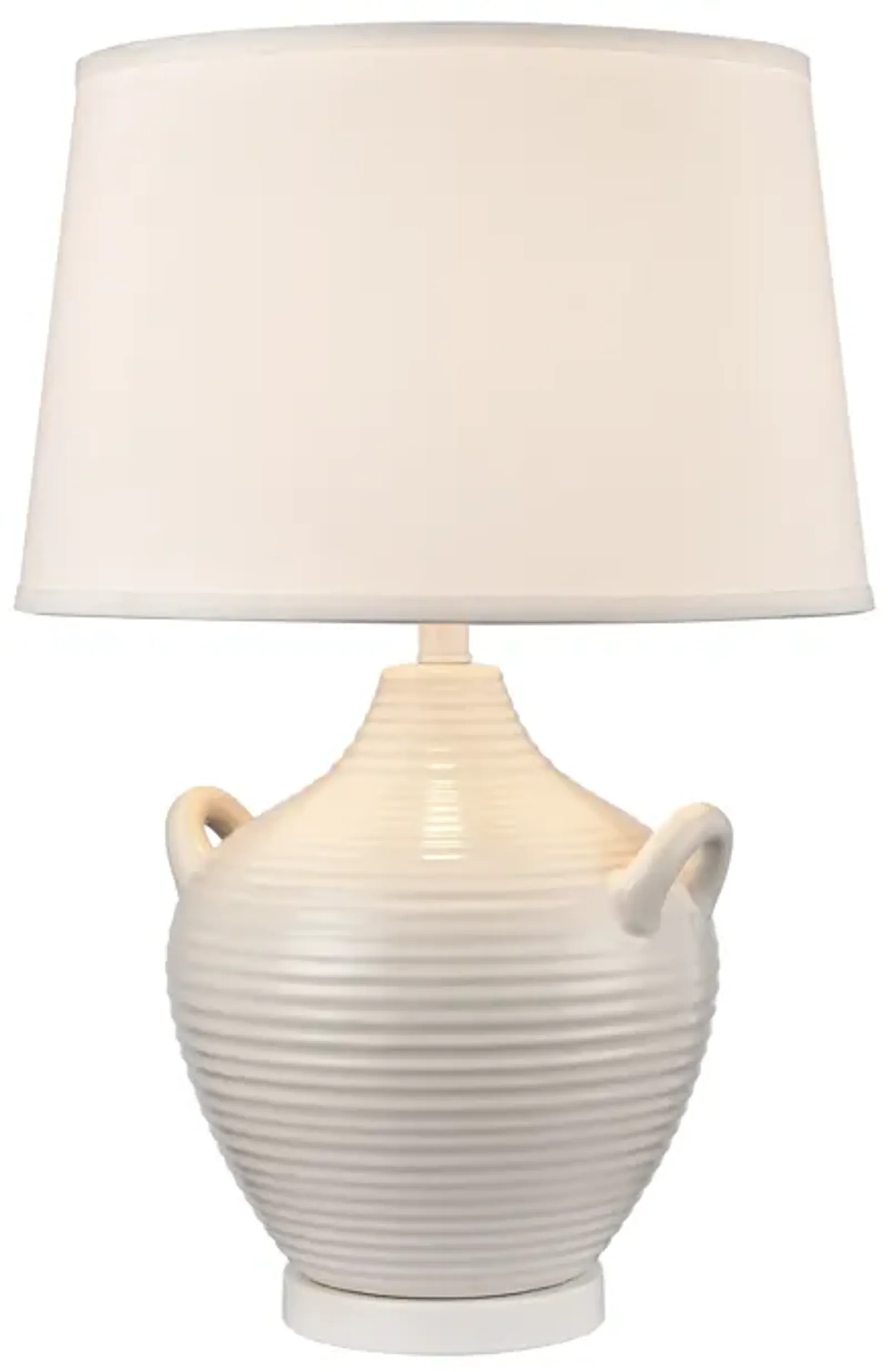 Oxford 25" High 1-Light Table Lamp - White