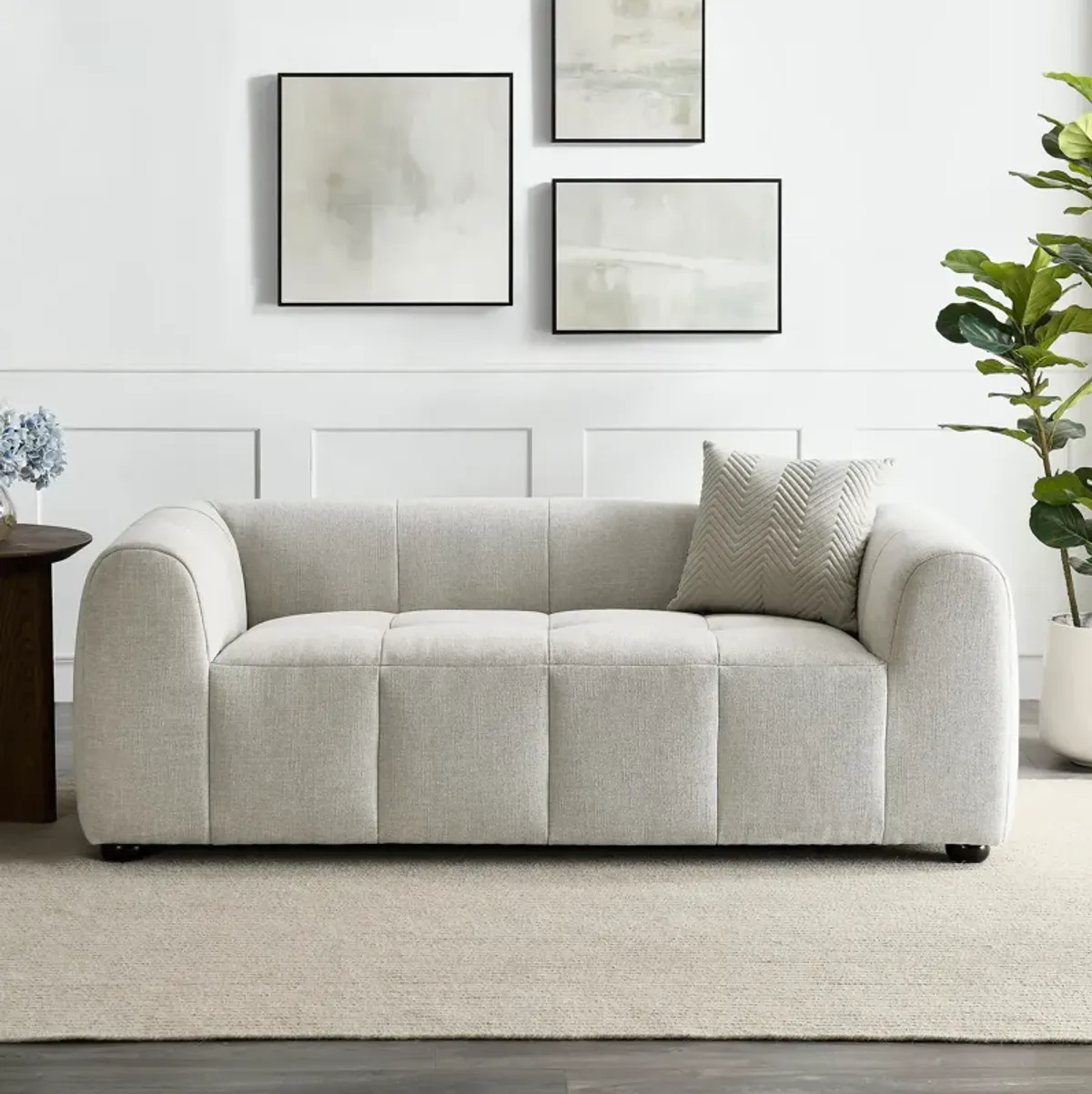 Liana Upholstered Fabric Loveseat by Modway