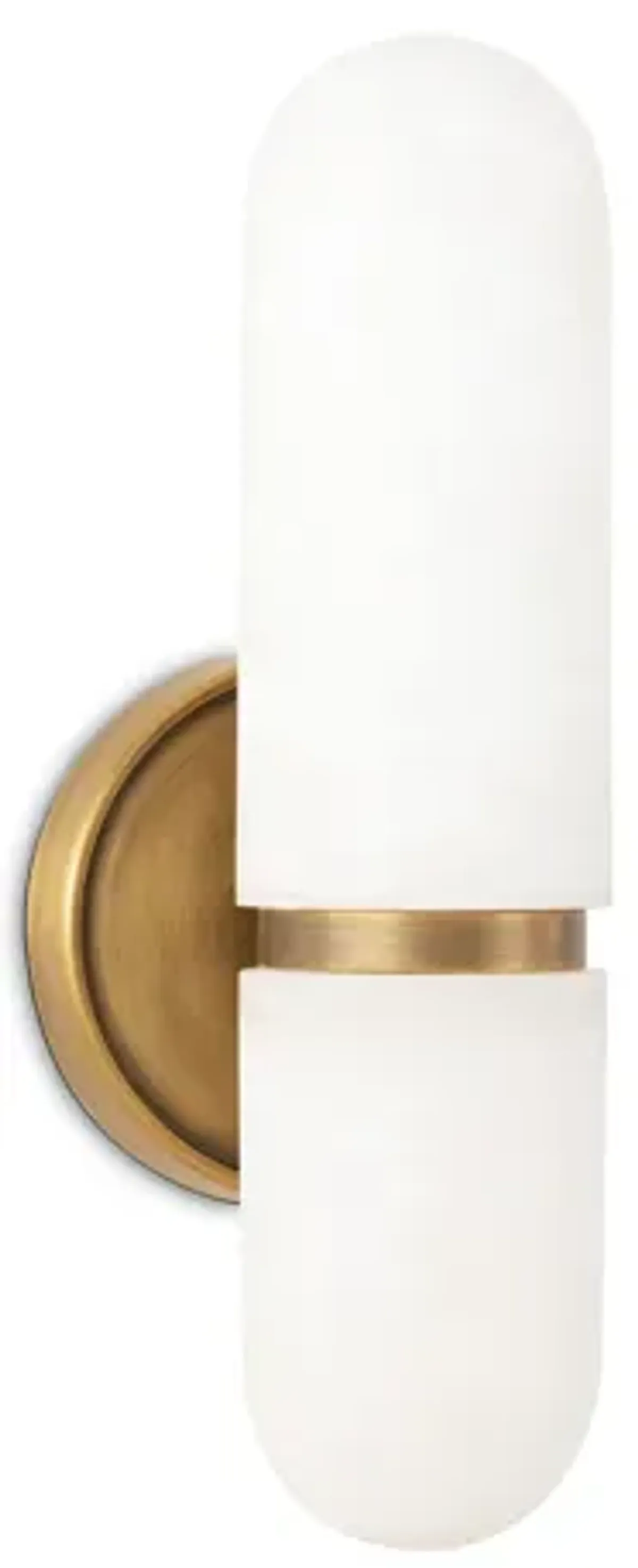 Salon Sconce Small (Natural Brass)