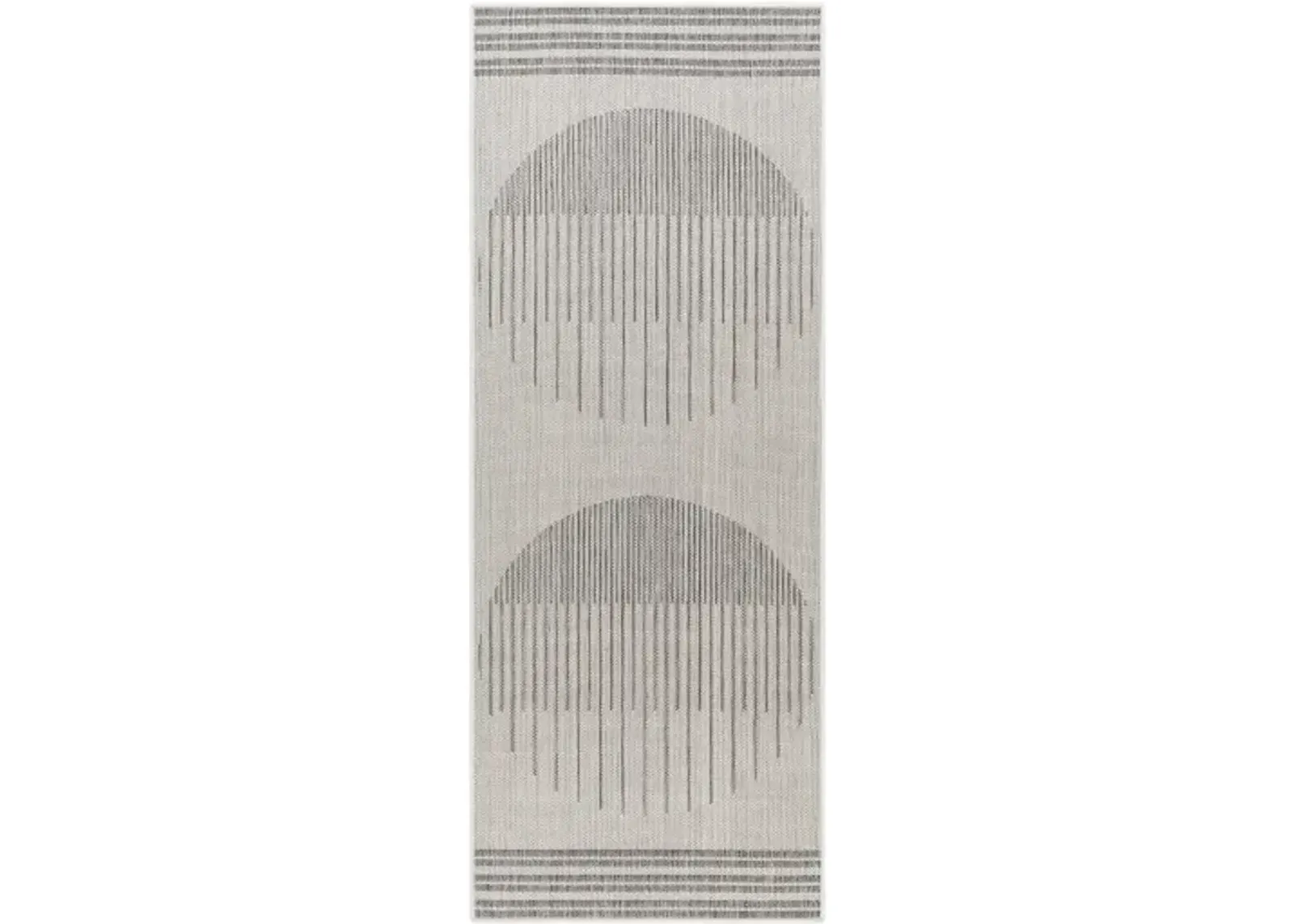 Long Beach LBH-2334 5'3" x 7' Machine Woven Rug