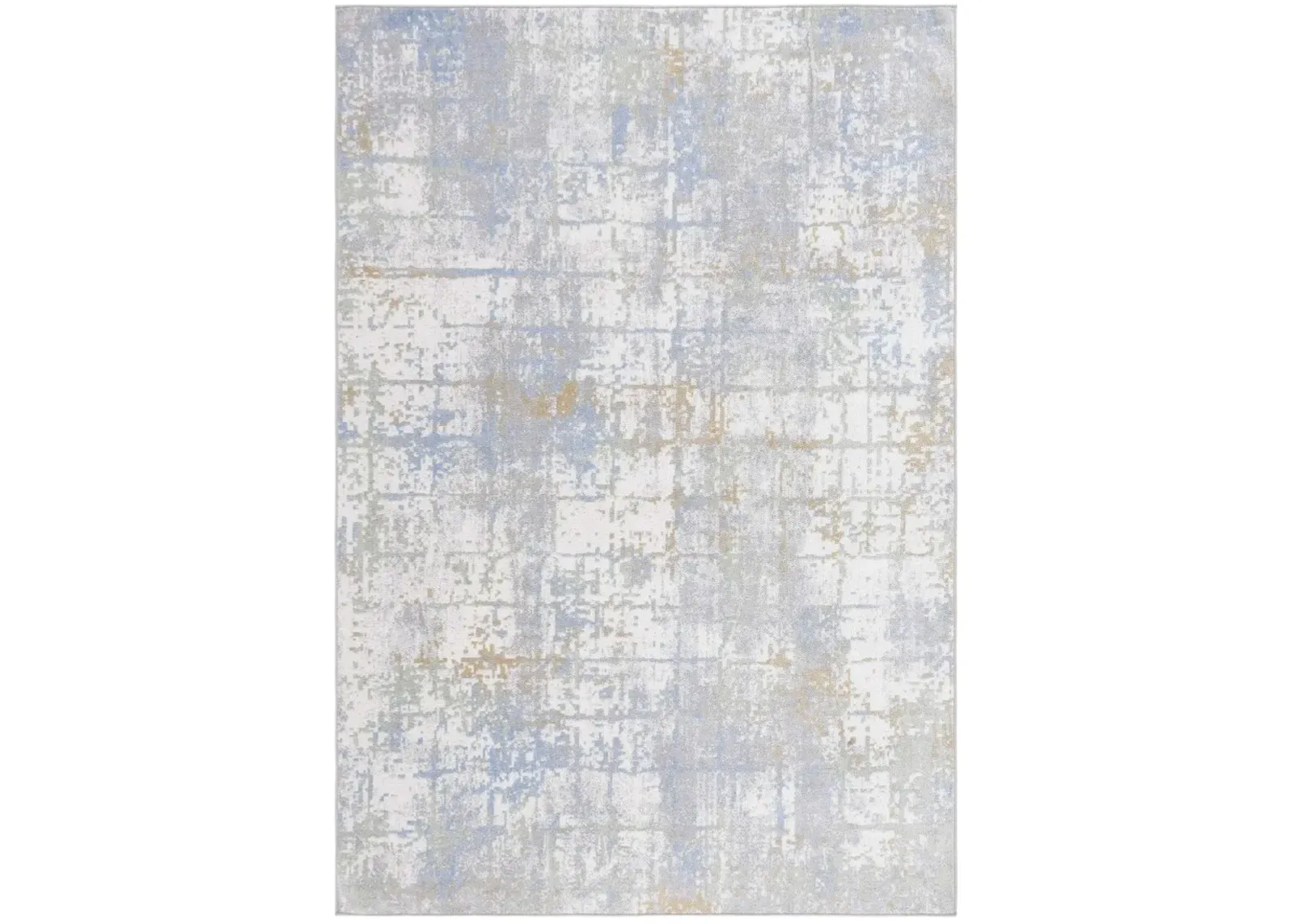 BAYSIDE 122 Blue 9' X 12' Large Rectangle Rug