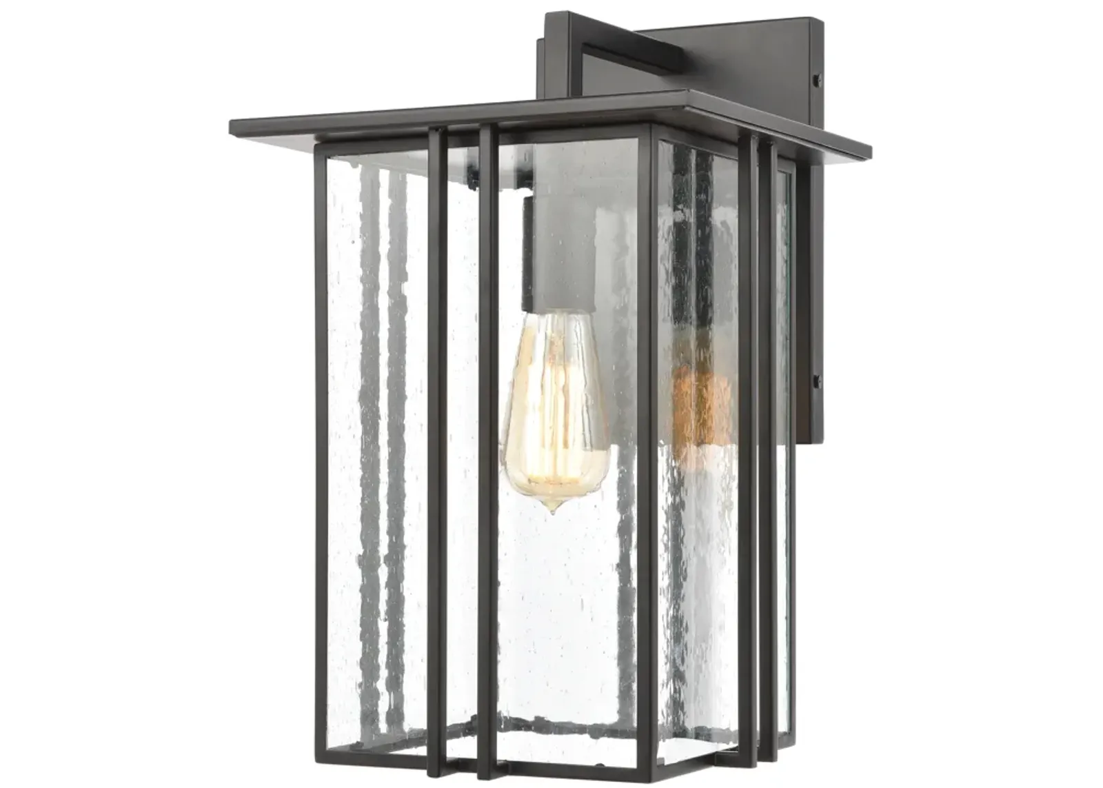 Radnor 16" High 1-Light Outdoor Sconce - Matte Black