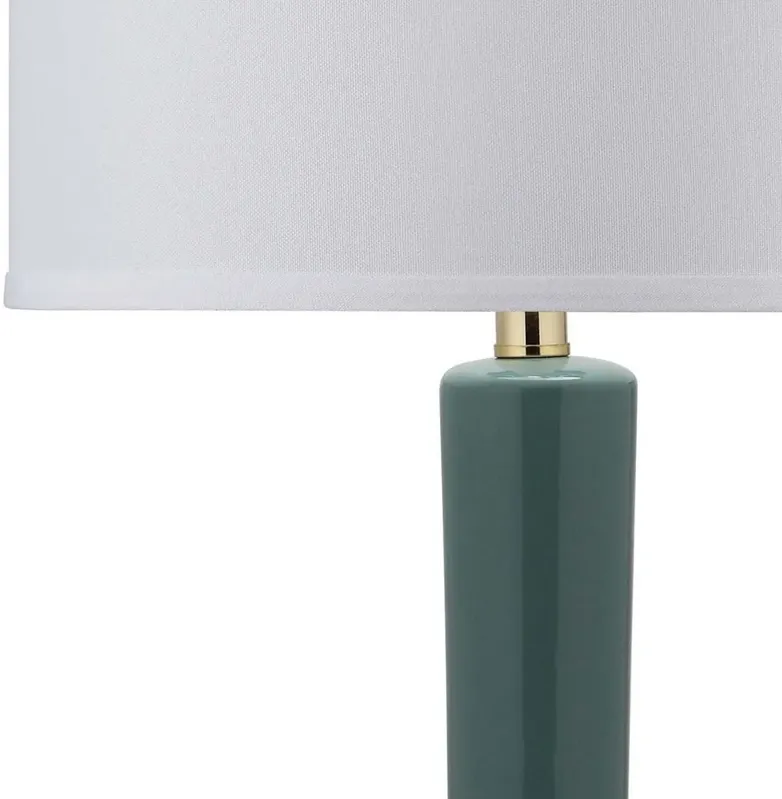 Mae 30.5-Inch H Long Neck Ceramic Table Lamp - Set of 2