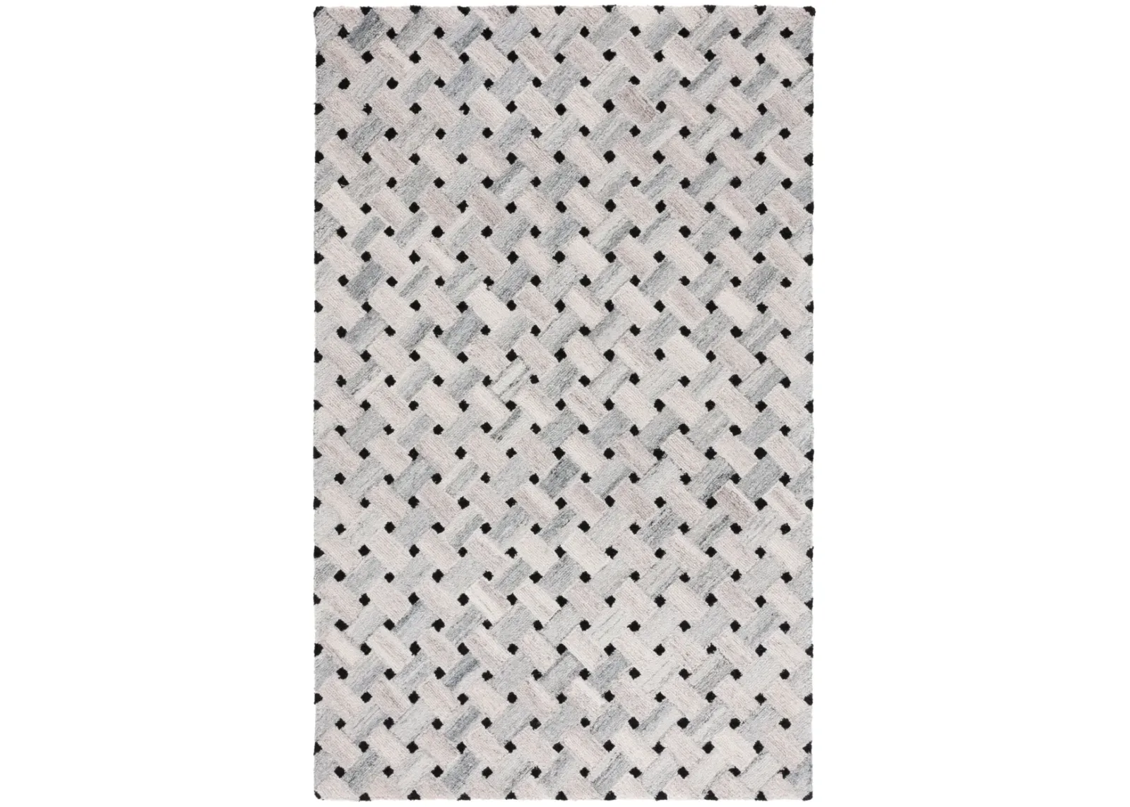 GENRE 302 GREY  5' x 8' Medium Rectangle Rug