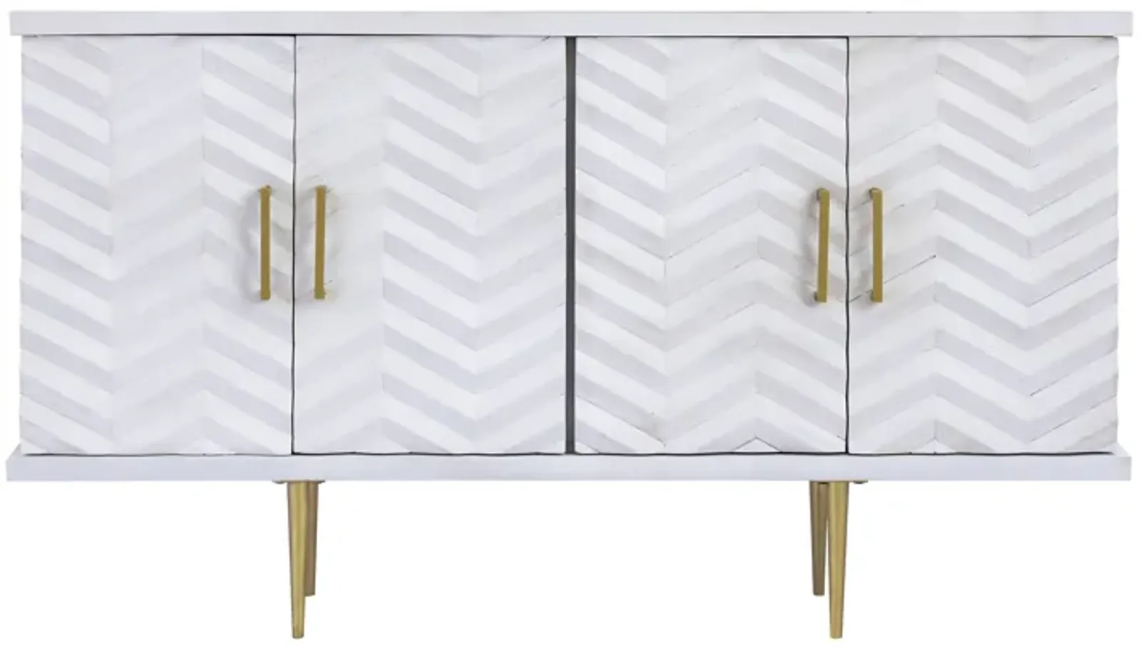 Brendle Credenza - Whitewash