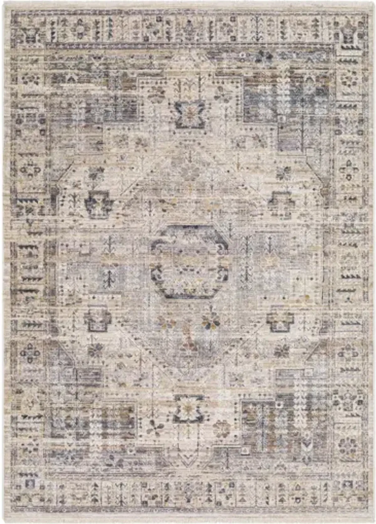 Aida AAD-2307 2'7" x 4'11" Machine Woven Rug